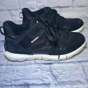 Sorel Women's Explorer II Sneaker Low Waterproof Shoe NHL 4883-010 Size 10.5